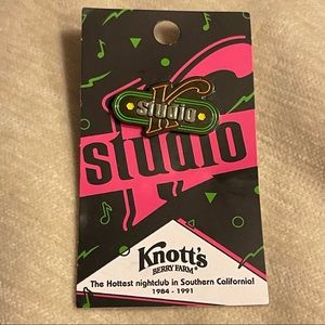 Knott’s Berry Farm 100 Years 100th Anniversary Series #7 Studio K Logo LE Pin